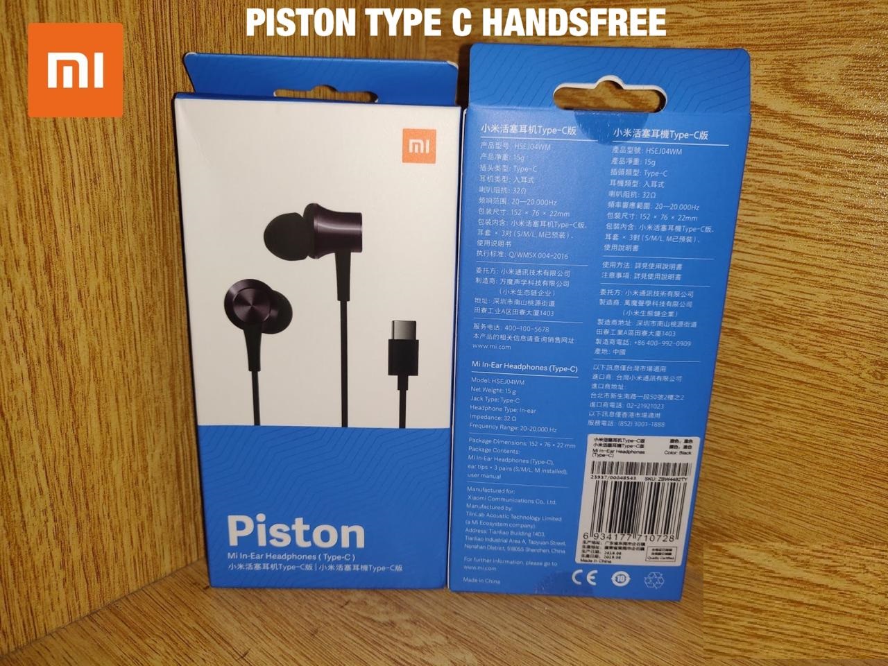 mi piston handsfree