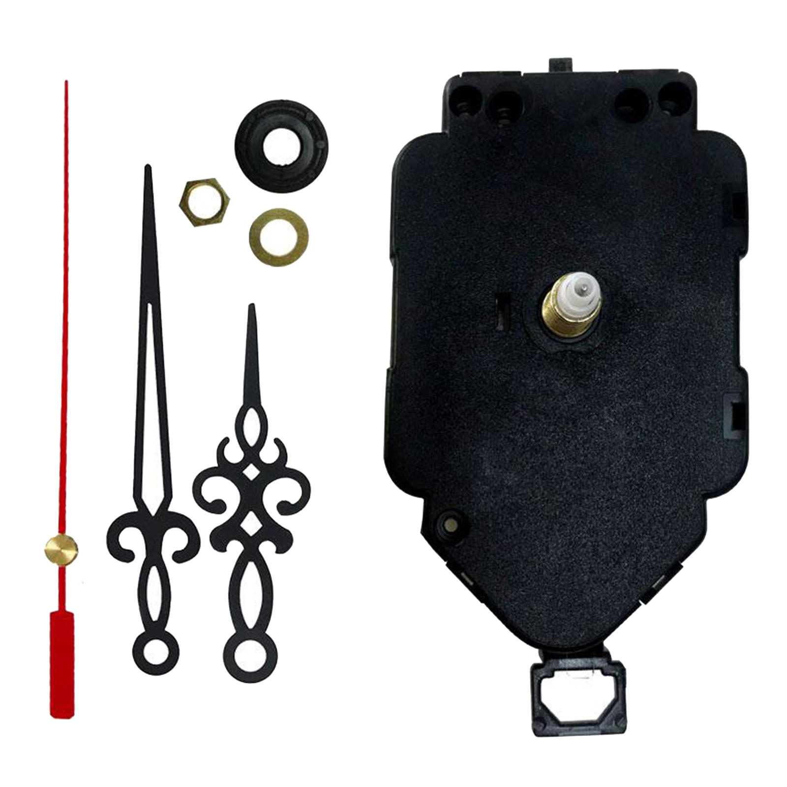 Pendulum Clock Movement Replacement Long Shaft Pendulum Quartz Clock ...