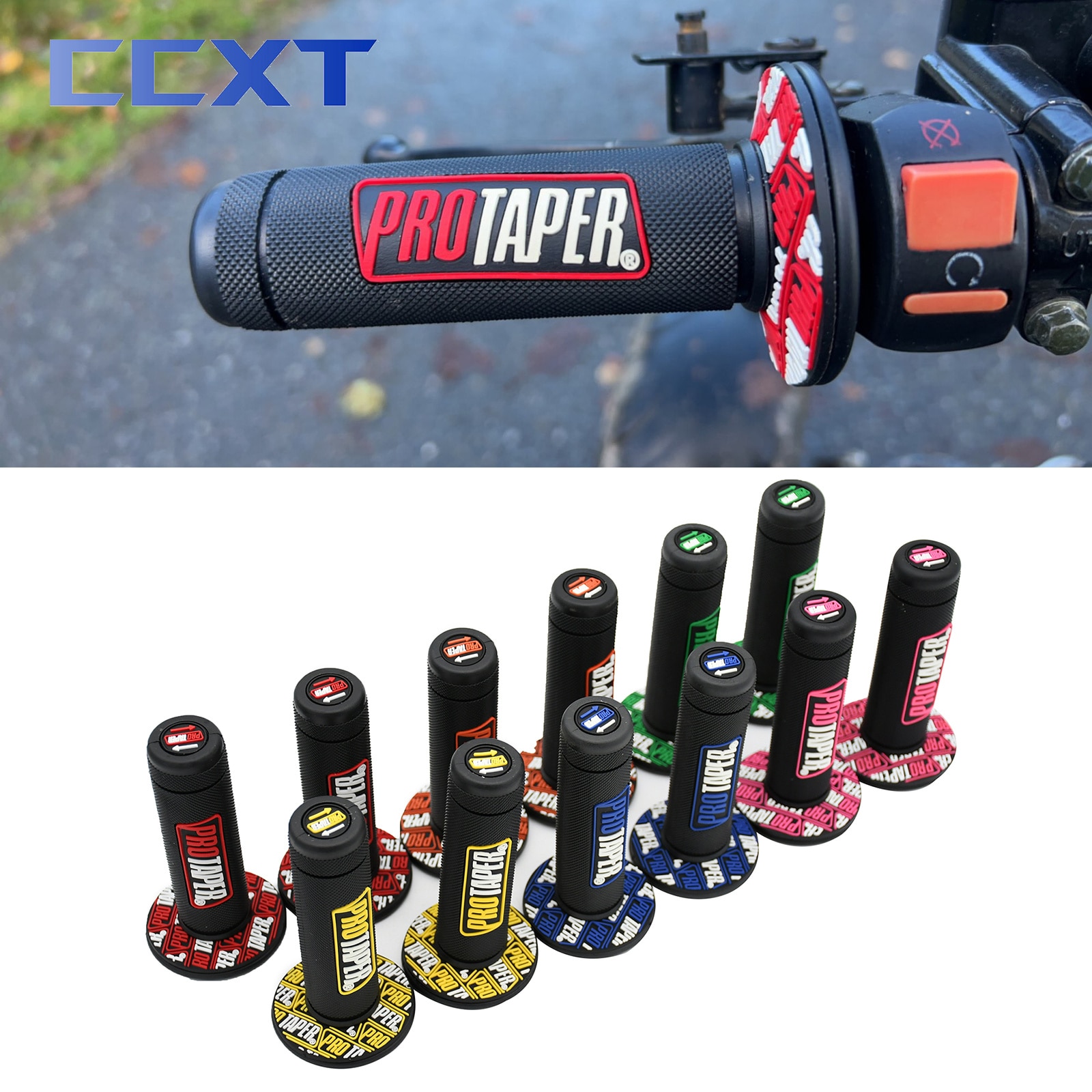 bike modified parts Motorcycle Handle Grips Pro Grip Dirt Bike 22mm 7/8
