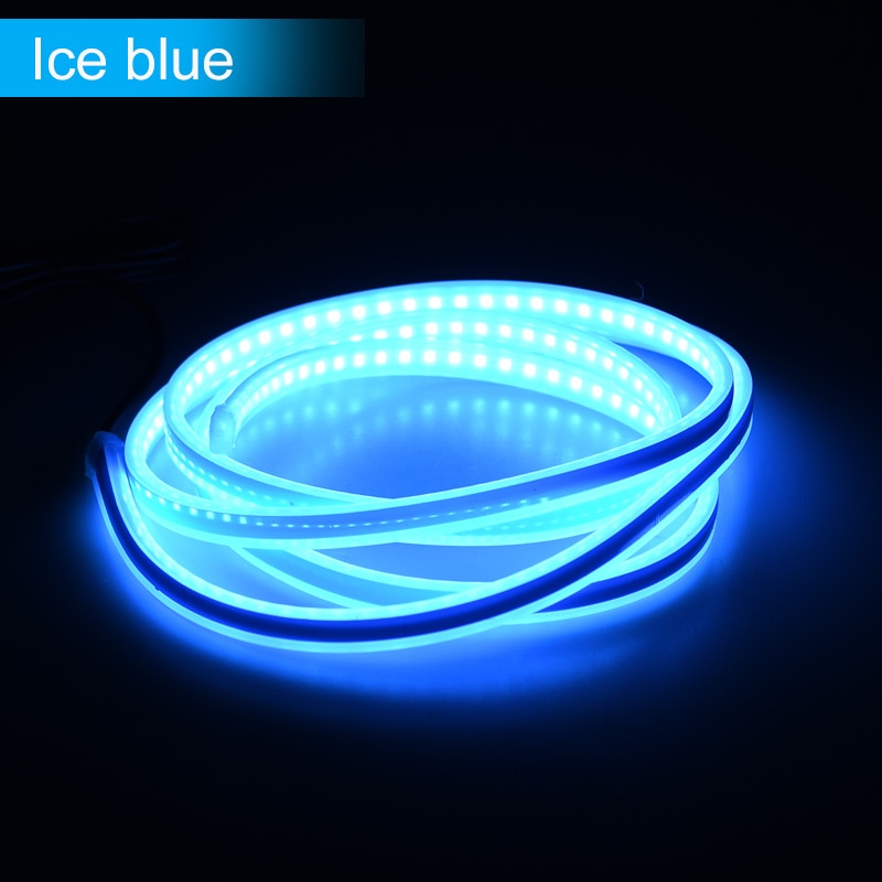 LED Car Hood Atmosphere Lght Strip Waterproof Auto Exterior Decoration Lighting Decorative Headlights Ambient Lamp 12V Universal. 