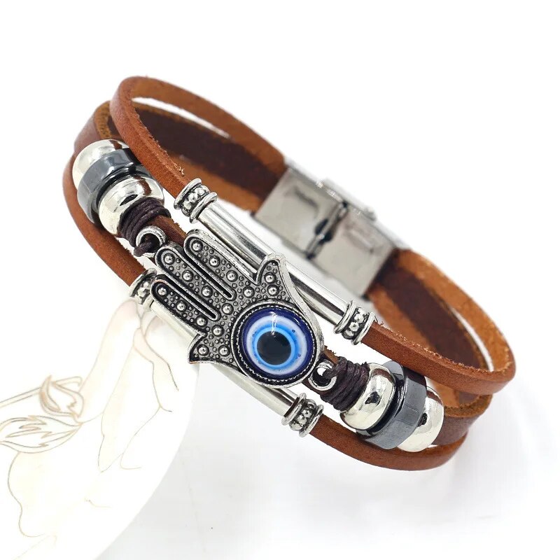 【happy one】Game The Last of Us 2 2 Ellie Dina Bracelet Cosplay Devil's Blue Beads Bracelets Fan Gift Collection Accessorie