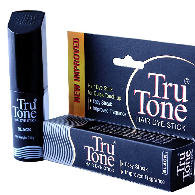 Tru Tone Hair Dye Stick - Black, 7.5g. 