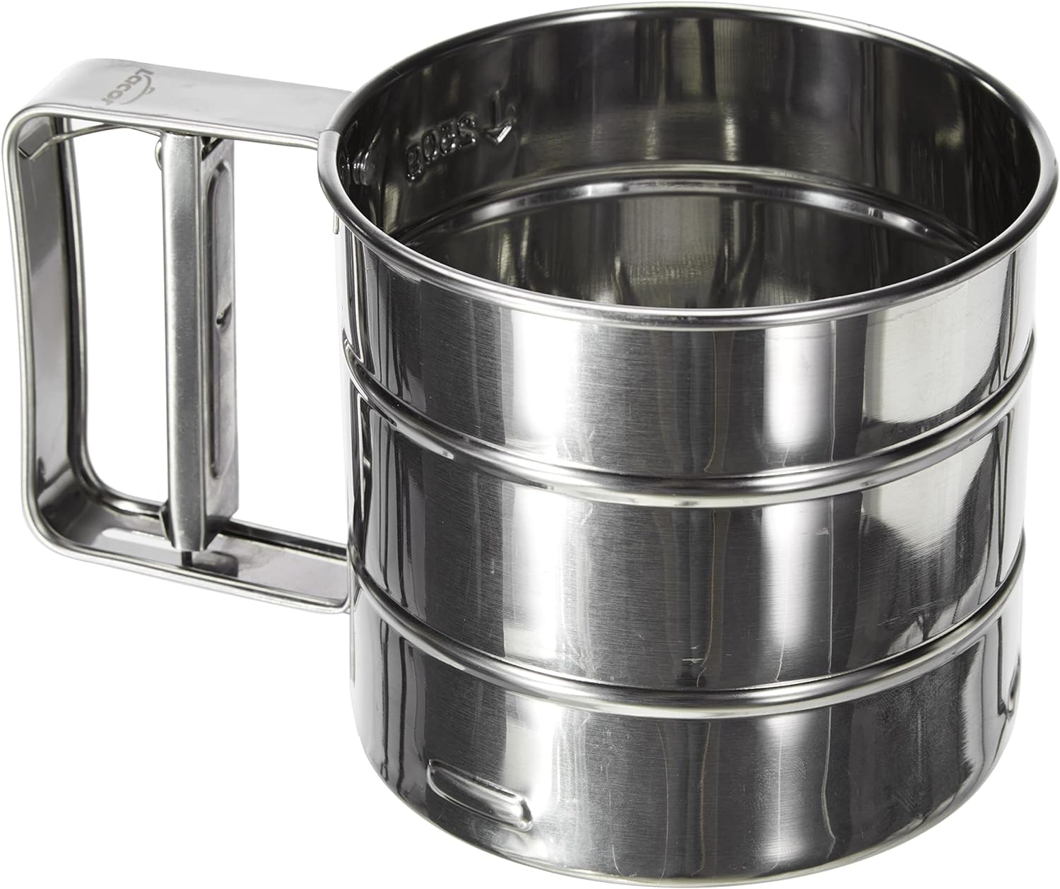 Flour Sifter, Baking Sifter Cup, Sifter for Baking, Flour Sieve , Stainless Steel Handheld Baking Sieve Cup for Sugar, Flour, Coffee Powder. 