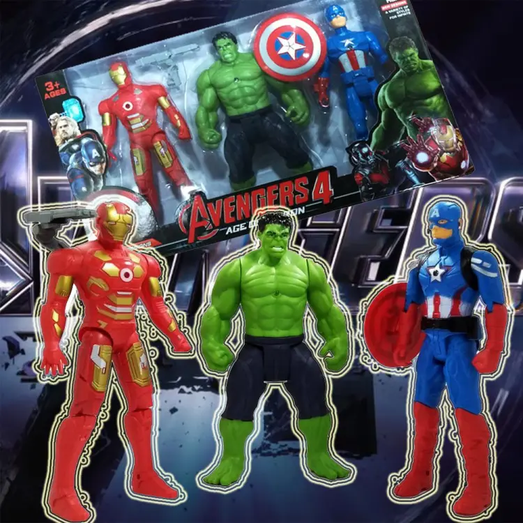 Big marvel action store figures