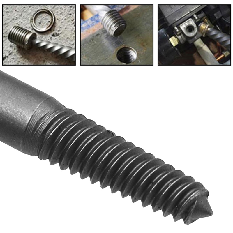 PCF* 5x Spiral Flute Bolt Extractor Hex Shank Screw Extractor for Remove Broken Bolts. 