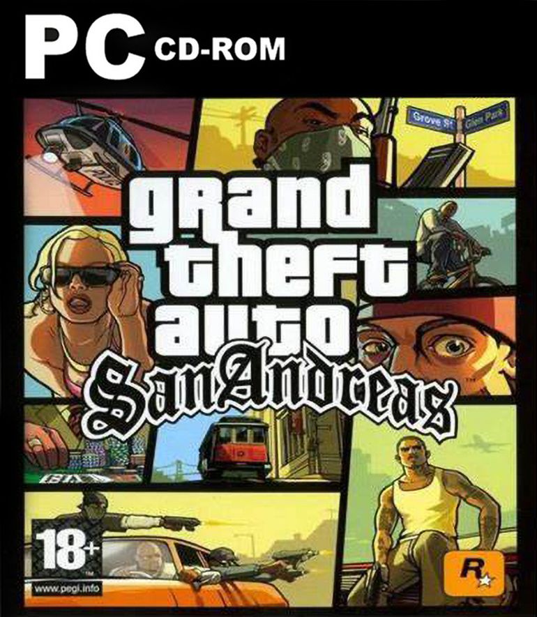 Pc Games - GTA san andreas DVDs