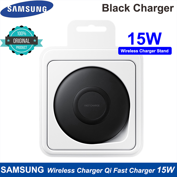 100%Original Samsung Wireless Charger Original EP-P1100 15W Qi Smart Fast charging adapter with Type C USB Interface For Samsung Galaxy S10 S9 S8 Note 10+ 9/iPhone X XR XS 8/ Smart Pad. 