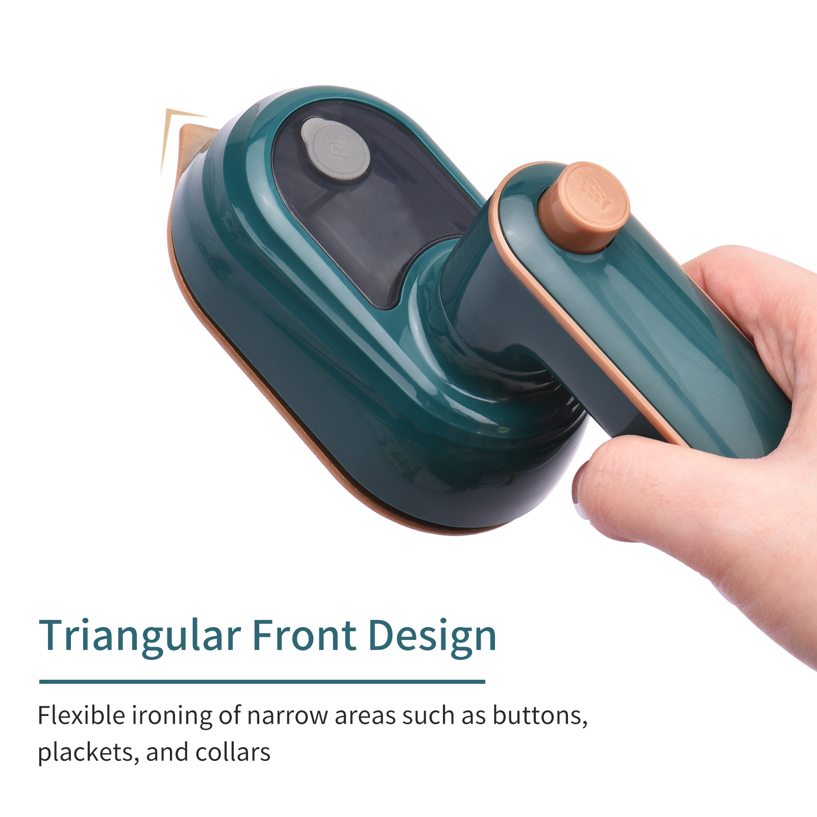 Mini Heat Press Machine T-Shirt Printing Steam Heating Transfer Press Handheld Iron Machines Support Dry Wet Ironing for Clothes Bags Hats Pads Blanket Phone Case Portable HTV Vinly Projects DIY Home Business. 