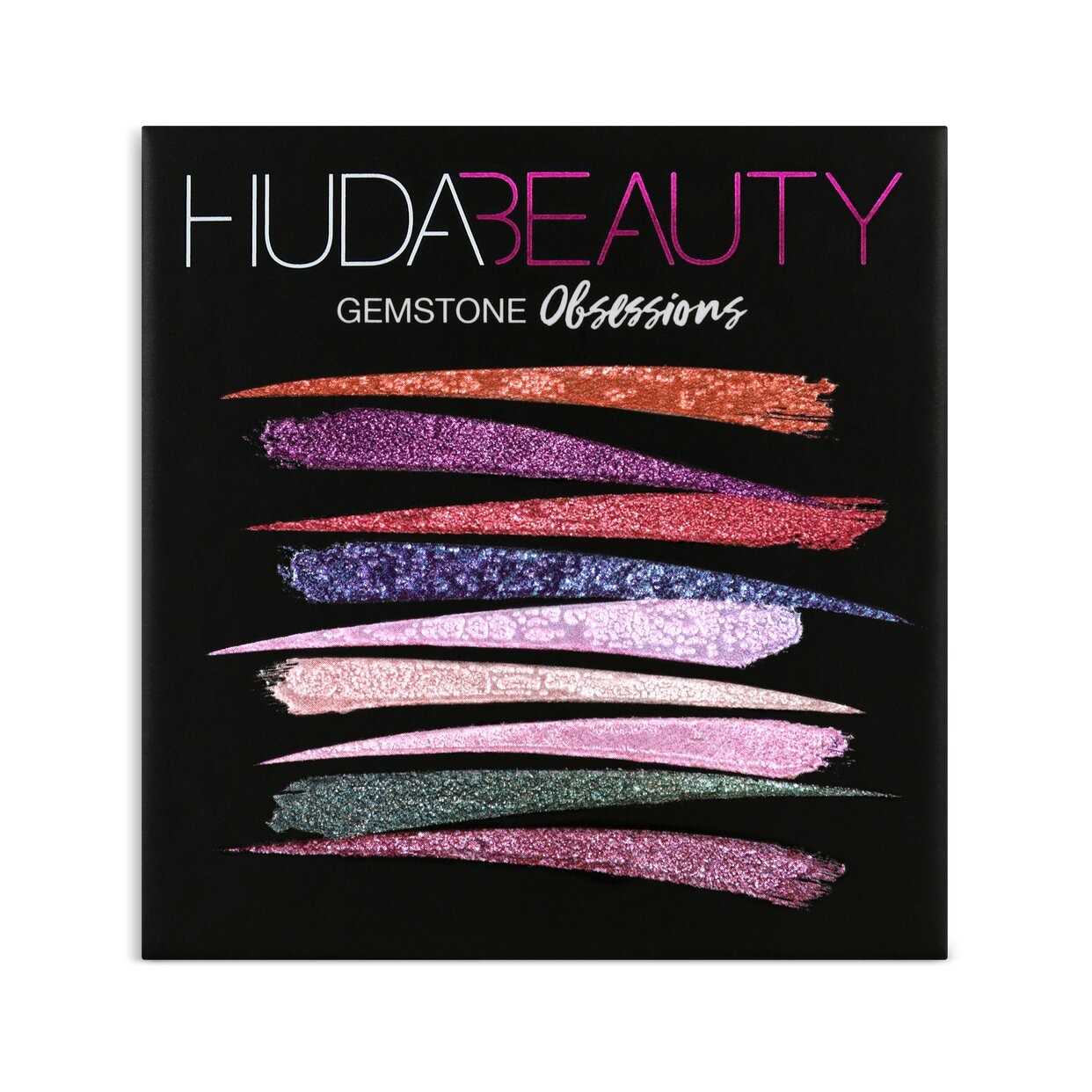 Huda Beauty - Obsessions Eyeshadow Palette - Gemstone First Copy. 