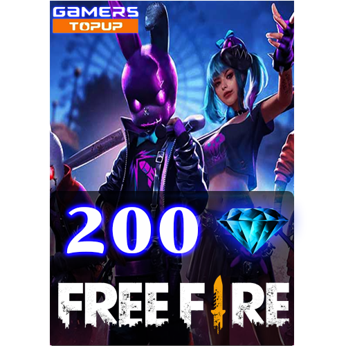 Free Fire 200 Diamonds Direct Top up - [ Only Player ID Required ]