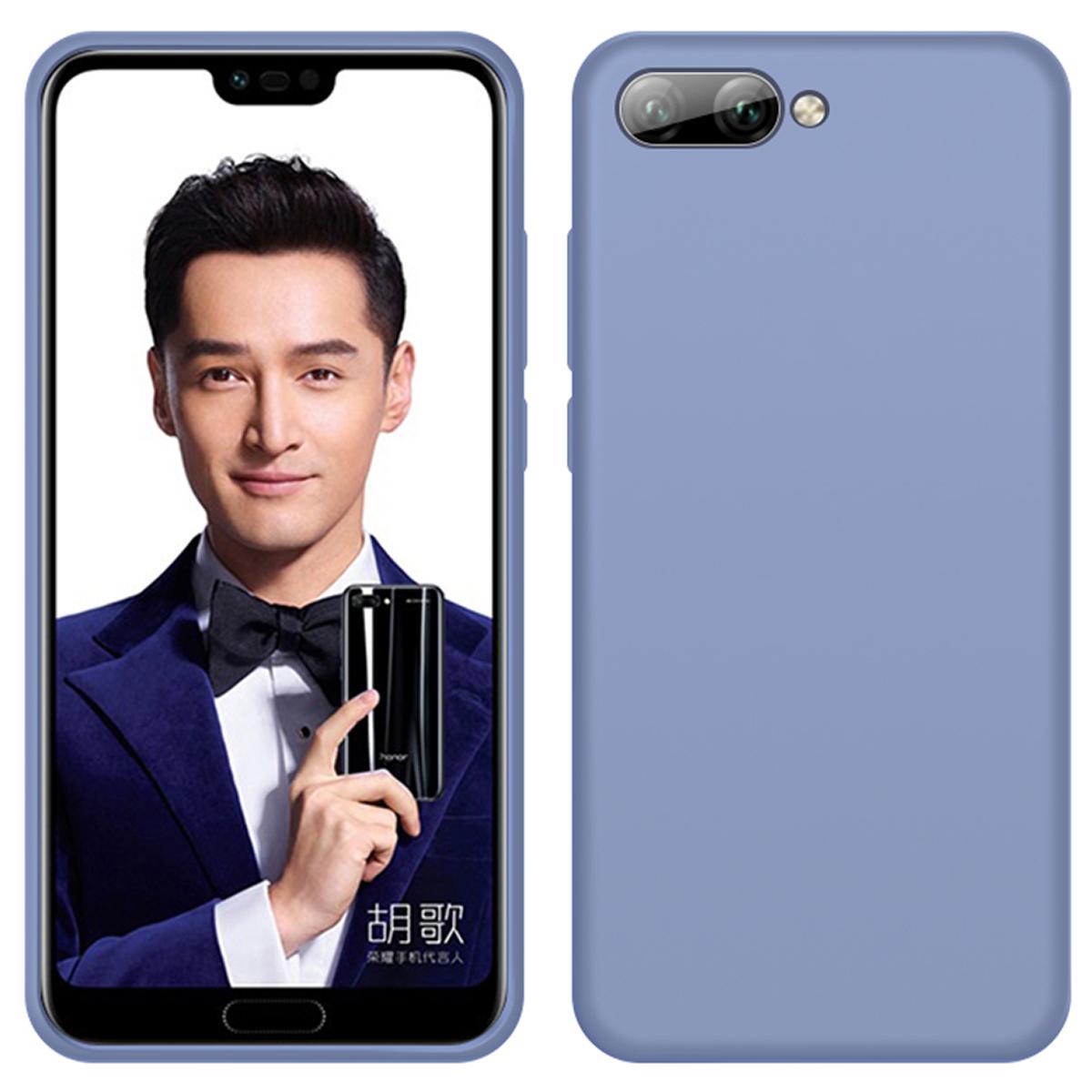 Liquid Silicone Soft Cover For Huawei Honor 10 Shockproof Phone Case