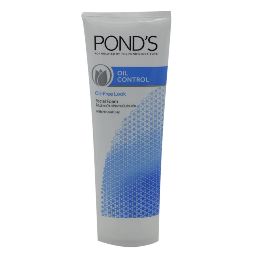 ponds blue facial wash