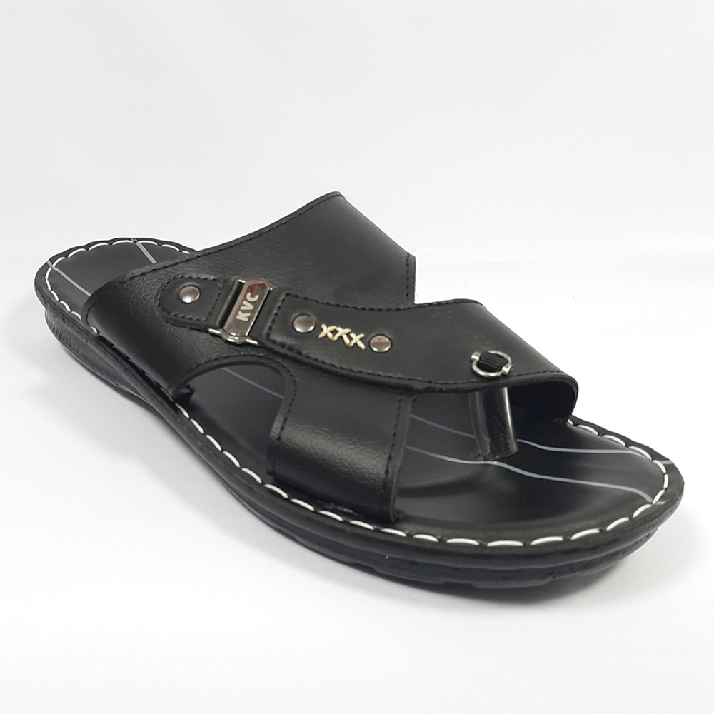 Gent's Slipper - Fashion Sandals -Men's Footwear Gent's slides - Black. 