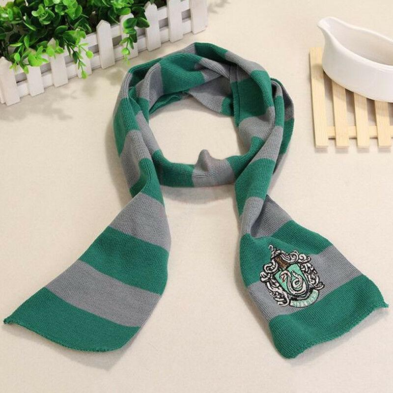 Harry Potter Gryffindor Slytherin Hufflepuff Ravenclaw Scarf Scarves Fancy Dress