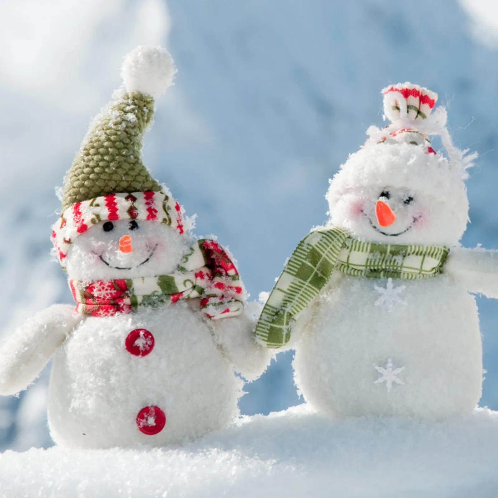 Snowman Noses Multi Sizes Cartoon Carrot Noses Handmade Toys Assorted Safety Noses for 150PCS. 