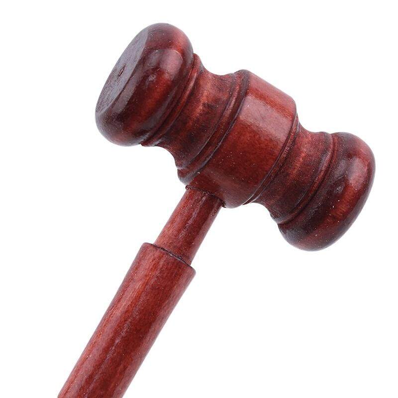 【Miga Plaza】Feng Qi shopHandmade Wooden Auction Hammer for Lawyer Judge Handcrafted Gavel Court Hammer for Auction Sale Decor