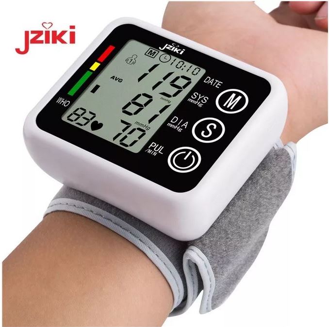 JZIKI Wrist Blood Pressure Monitor with voice Daraz.lk