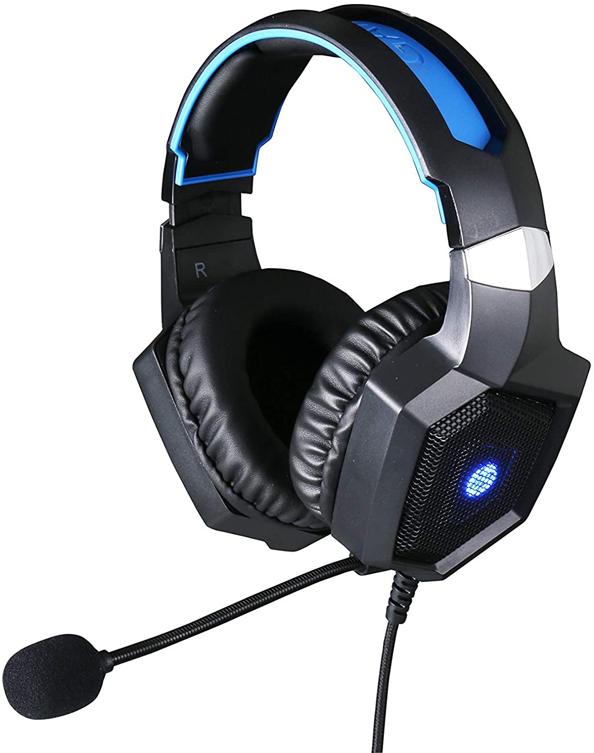 HP H320 Gaming Headphone 3.5mm Jack & USB Wired With Mic High-Quality Bass Sound Comfortable Wearing Durable Ear Cushion Black On-Ear Headphone