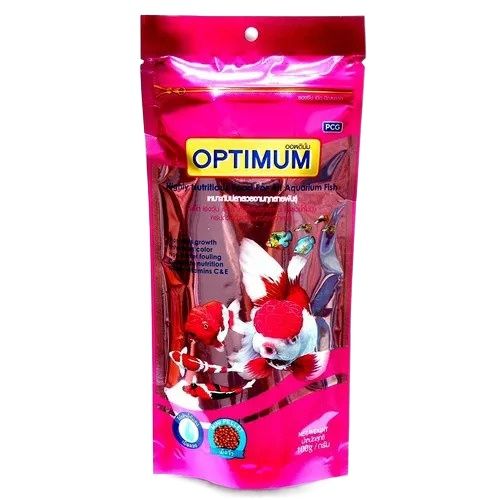 Optimum Highly Nutrition Fish Food Small Pellet 100G. 