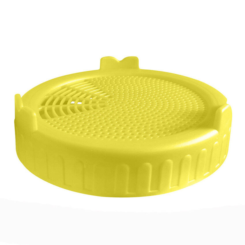 【ZOSR】86mm Plastic Wide Mouth Jar Sprouting Lid Mesh Sprout Cover For Mason Jar Plant Grow Seedlings Crop Germination Bottle Lid Hydroponic. 
