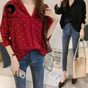 Fashion Long Sleeves Ruffles Casual Ladies Tops Shirts Elegant Chiffon  Women Blouses - China Drawstring V-Neck Sweater Top and Cardigan Long-Sleeved  Top price