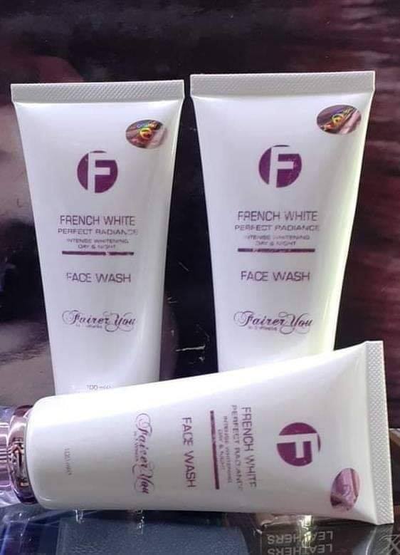 french white face wash