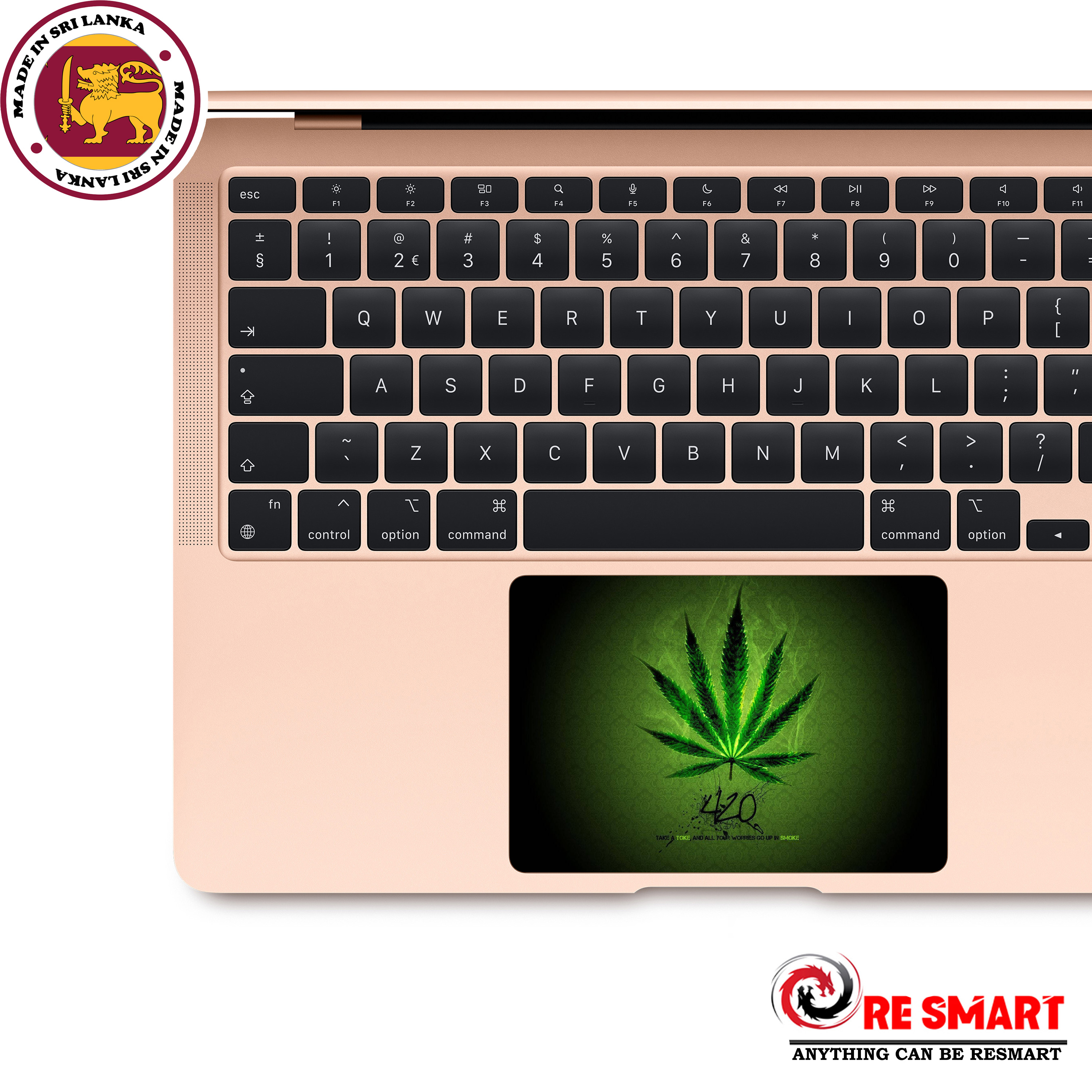 Laptop Skin Protector Sticker Mousepad Touchpad Trackpad Decal Vinyl Sticker Protector With High Quality Matte Laminate  Suitable For All Kind Of Laptops. 