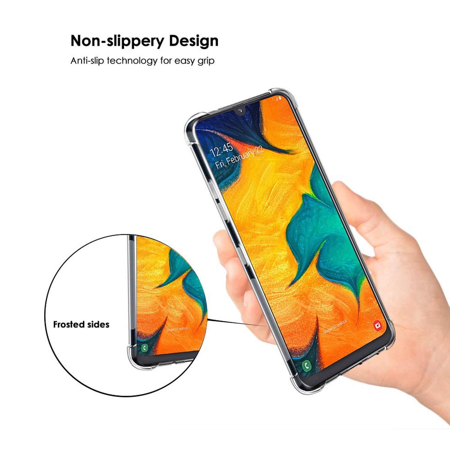 Transparent Back Case for Samsung Galaxy A20. 
