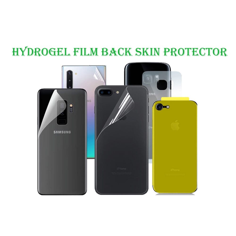 Hydrogel Film Crystal Clear Full Cover Back Skin Protector For Blackberry Bold 9900. 