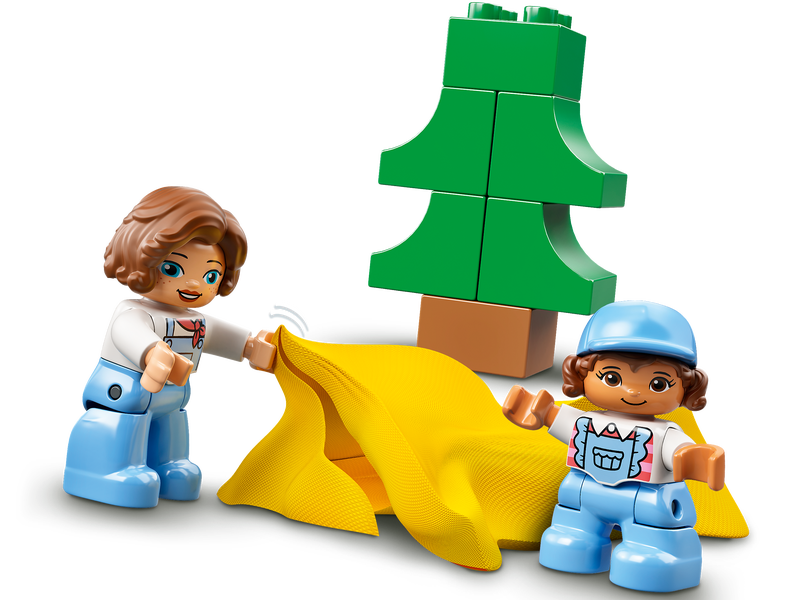 LEGO DUPLO Town Family Camping Van Adventure - 10946 - Playing and Learning Blocks for Toddlers and Kids - New 2021 - (30 Pieces). 