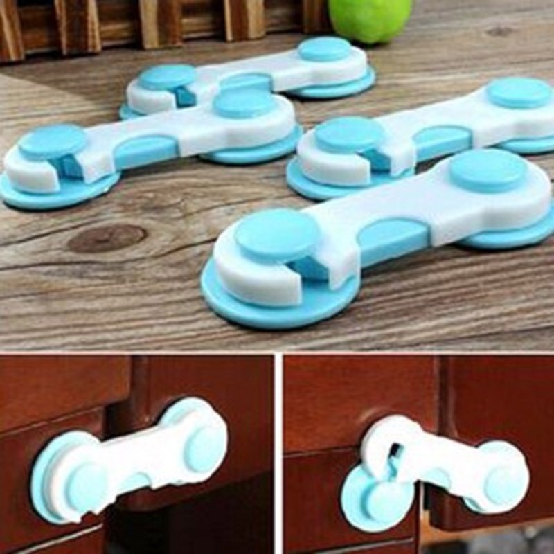 1Pcs Multi-function Child Baby Safety Lock Cupboard Cabinet Door Safety Locks. 