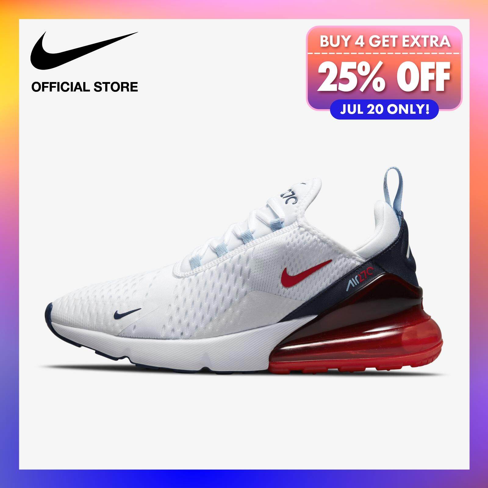 Nike Men's Air Max 270 Shoes White Daraz.lk