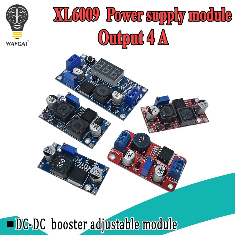 【Shop Now and Save】 XL6009 4A Boost Converter Step Up Adjustable 15W 5-32V to 5-50V DC-DC Power Supp