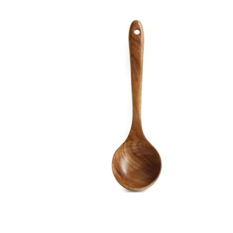 Stock Available Kitchen Mixing Utensils Wooden Shovel Spoon Soup Ladle Colander Rice Spoon