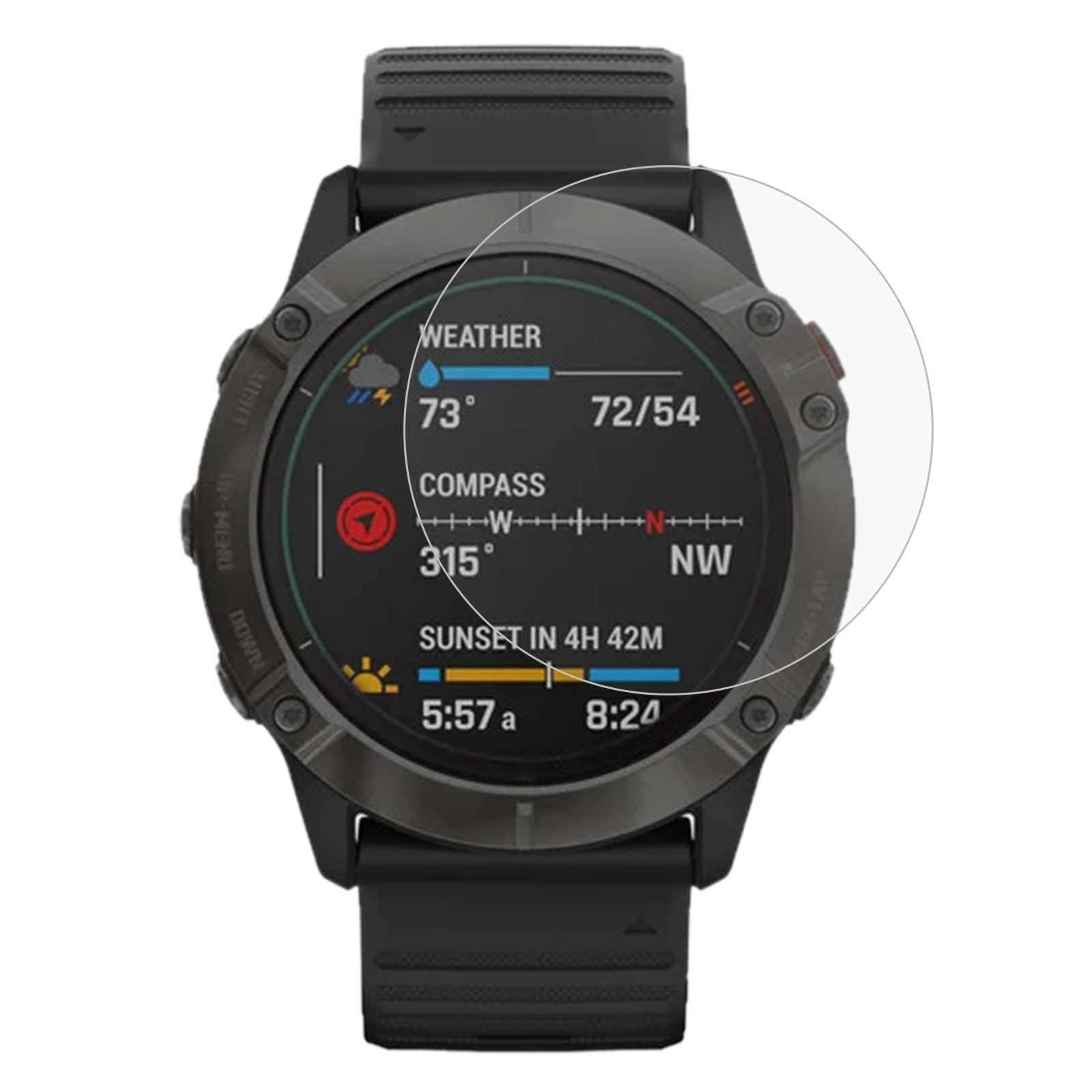 Garmin fenix 6x online touch screen