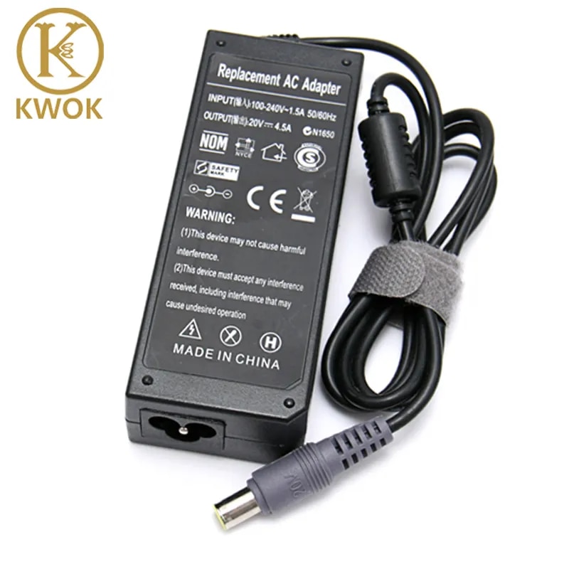 【All Of Me】4.5A 90W Replacement AC Adapter Charger For Lenovo Thinkpad E420 E430 T61 T60p T60 T430 F25 Notebook Power Supply