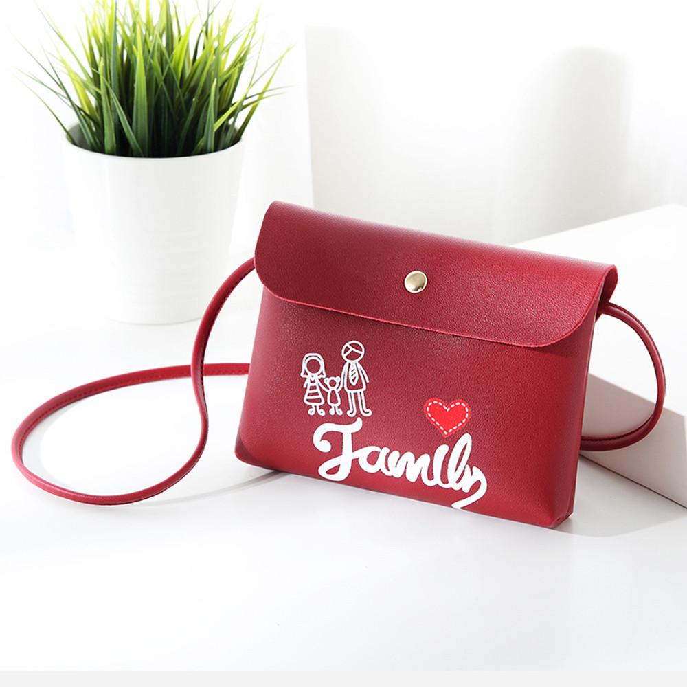 Candy Color One Shoulder Small Backpack Messenger Bag Mobile Phone Bag Purse