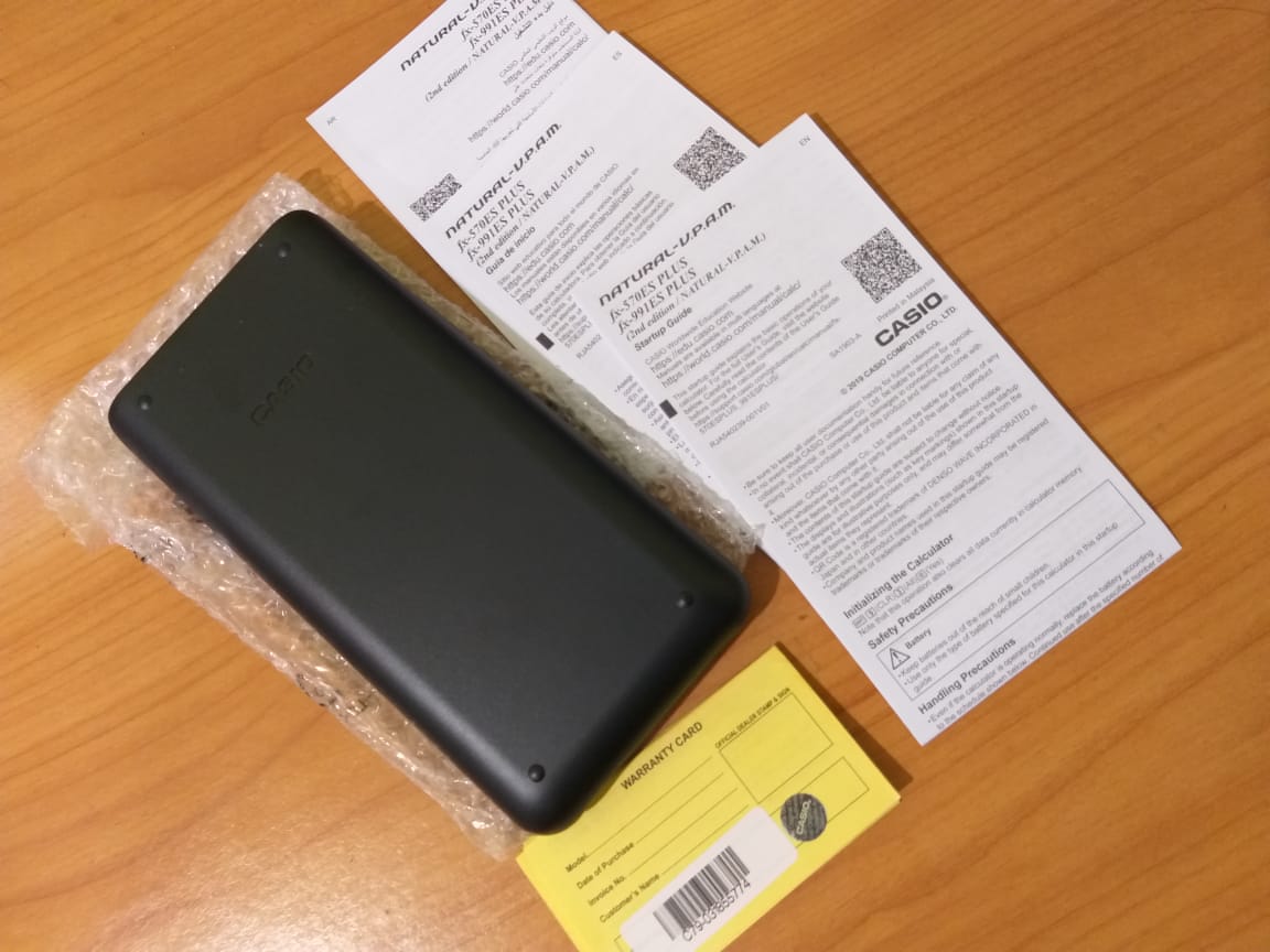 fx 991 ES PLUS / fx991es plus / fx991 es plus / fx-991es plus / fx 991es plus Second Edition Authentic calculator. 