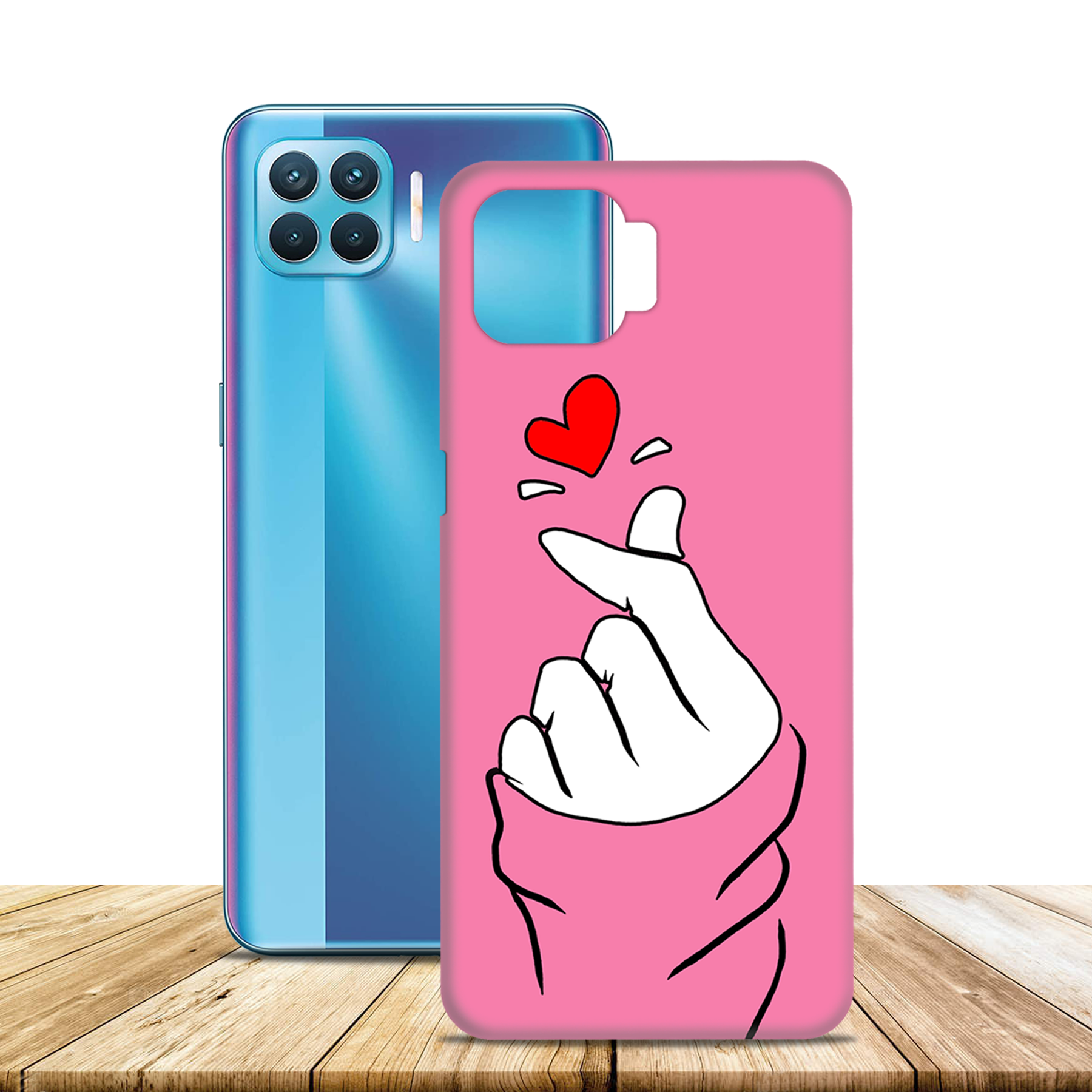 Back Cover For Samsung A20S Snapping Girl Design. 