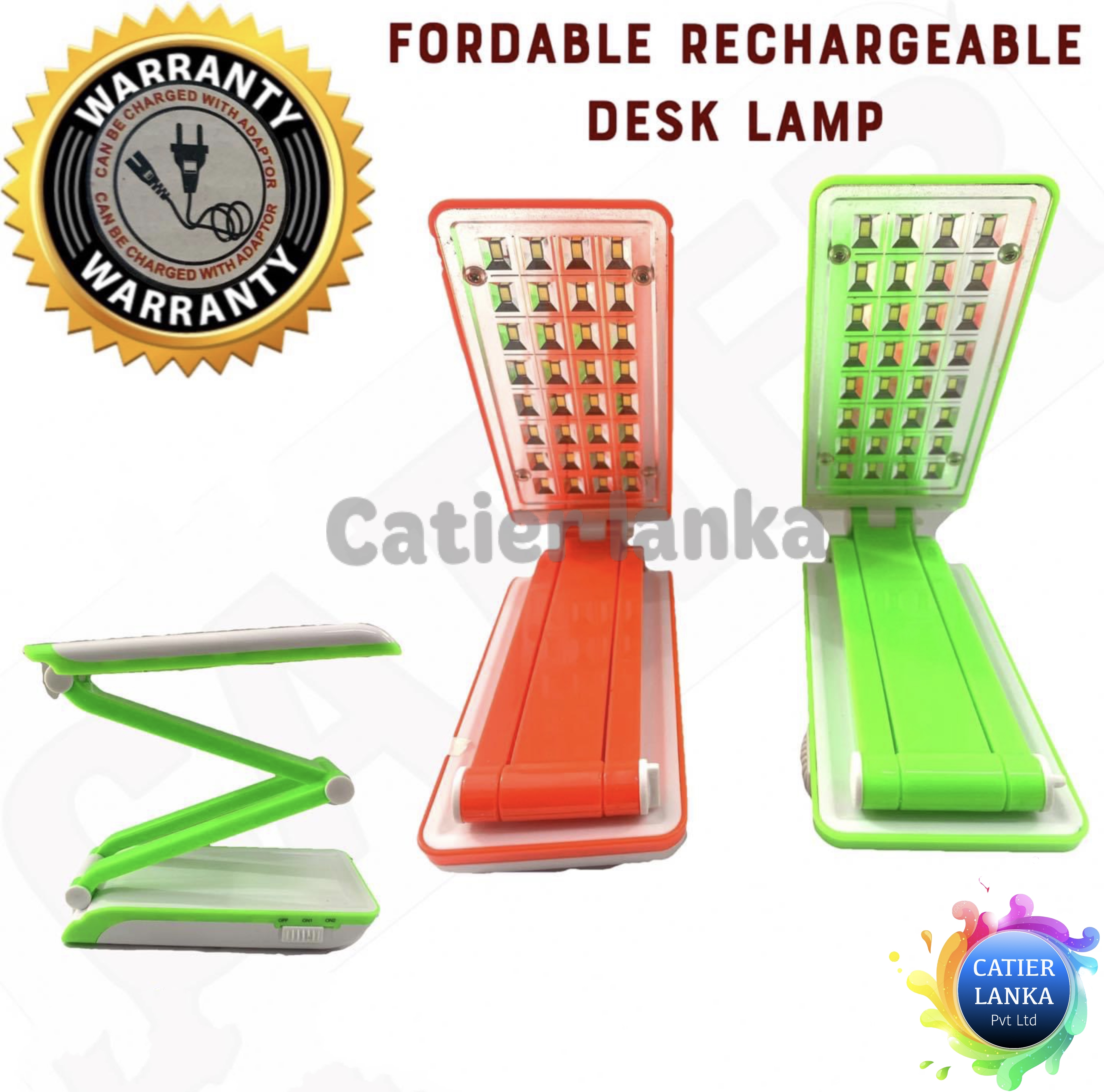 Portable Rechargeable LED desk Lamp Daraz.lk