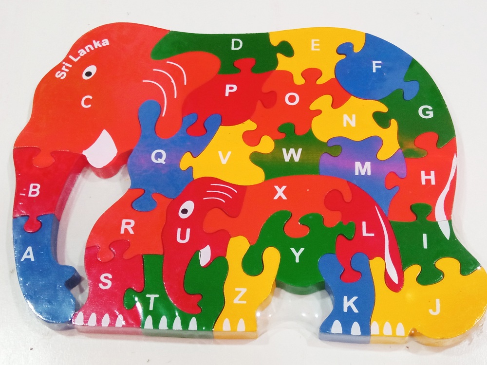 Elephant cheap alphabet puzzle