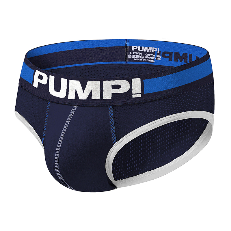 CMENIN 1pcs (1 Pieces) PUMP Cotton Underwear Men Jockstrap Briefs Men