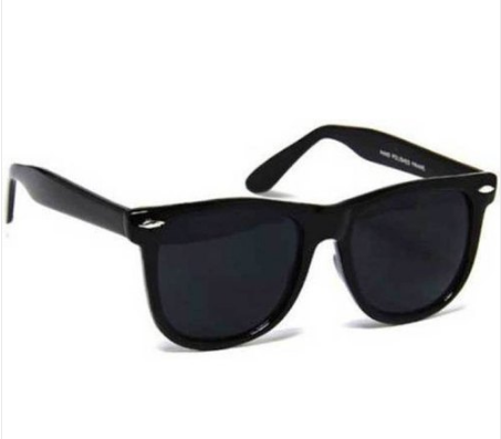 blacked out wayfarer sunglasses