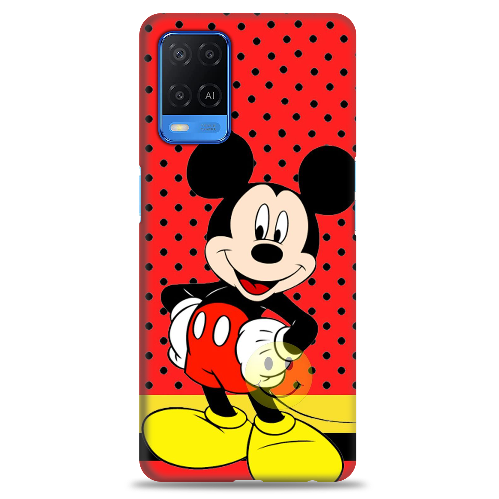 oppo a54 mickey mouse back cover