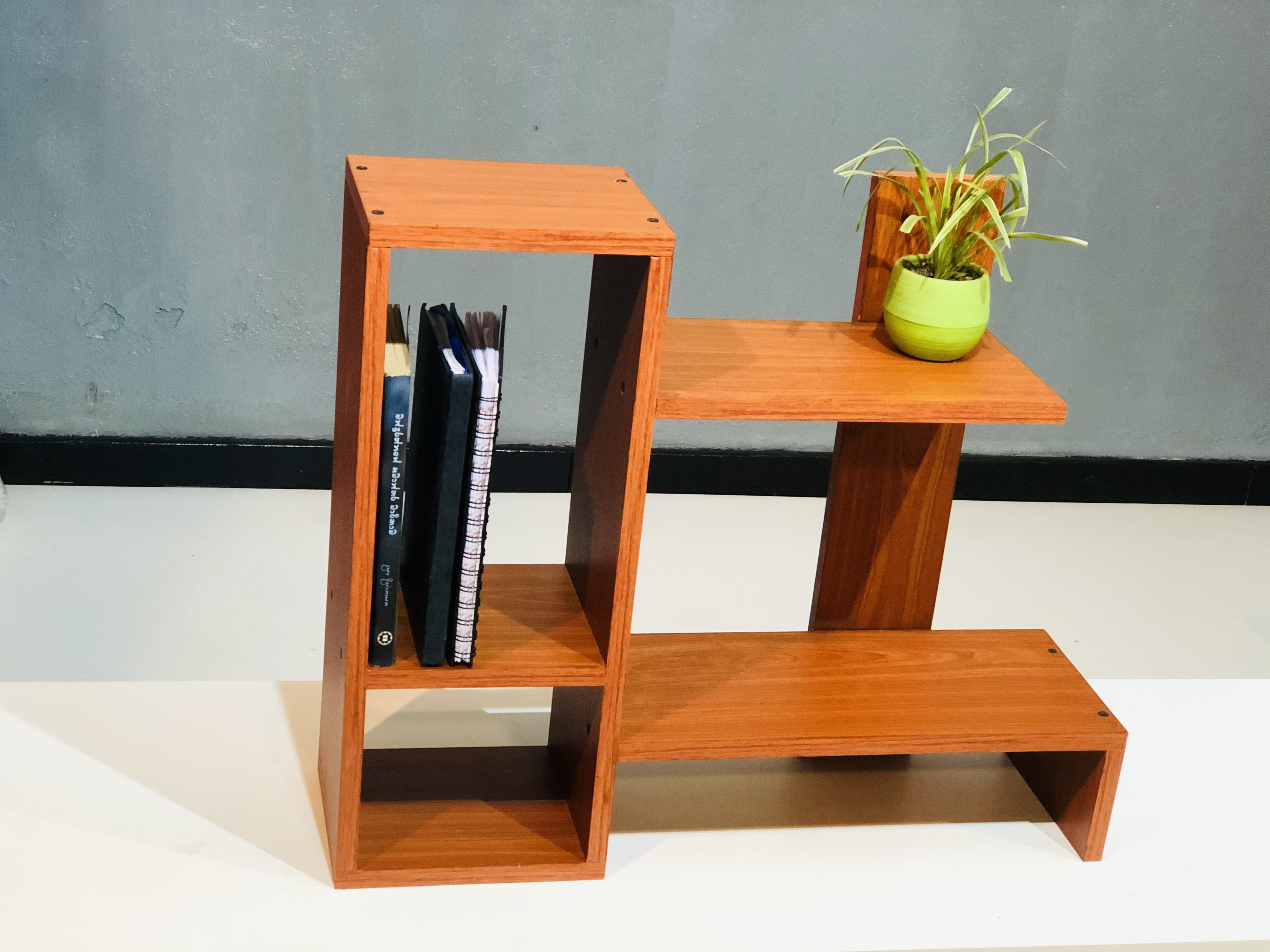 VTEC Modern Desk Organizer / Book cases / Simple desk student use / Store simple dormitories. 