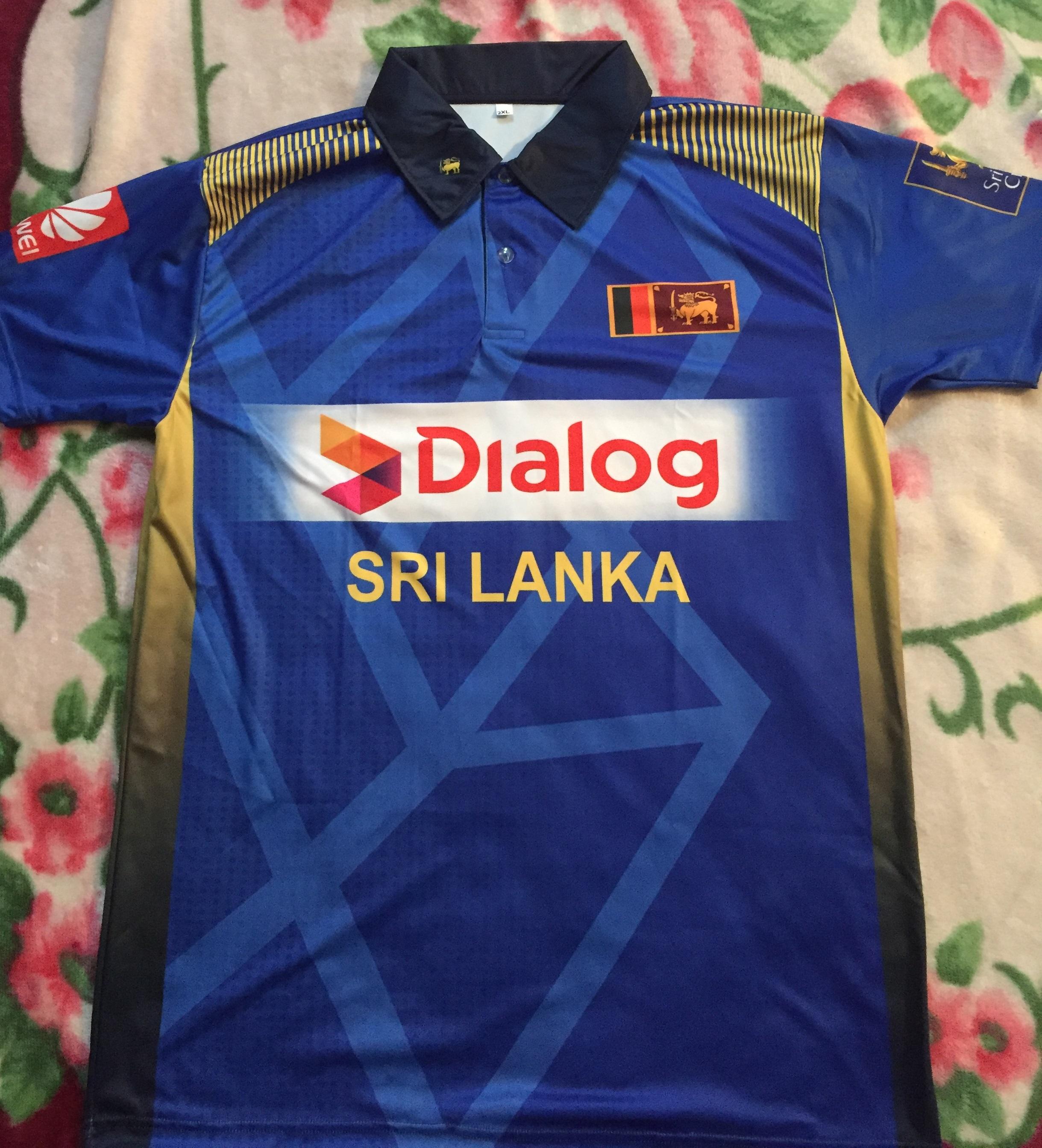 sri lankan cricket jersey
