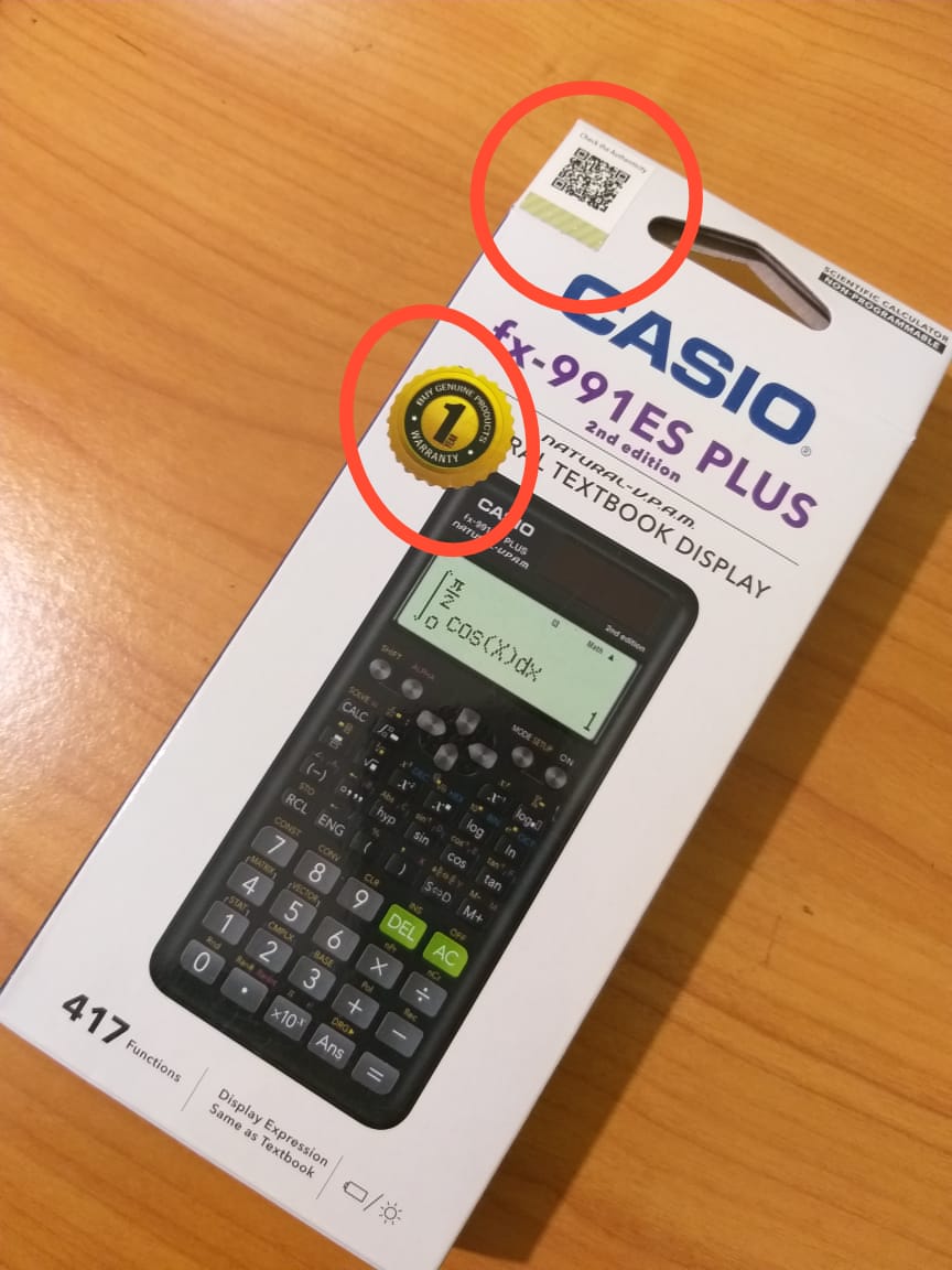 fx 991 ES PLUS / fx991es plus / fx991 es plus / fx-991es plus / fx 991es plus Second Edition Authentic calculator. 